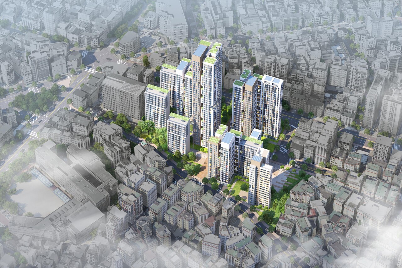 상봉역 인근 도심공공주택 복합사업 조감도 [자료=국토부]