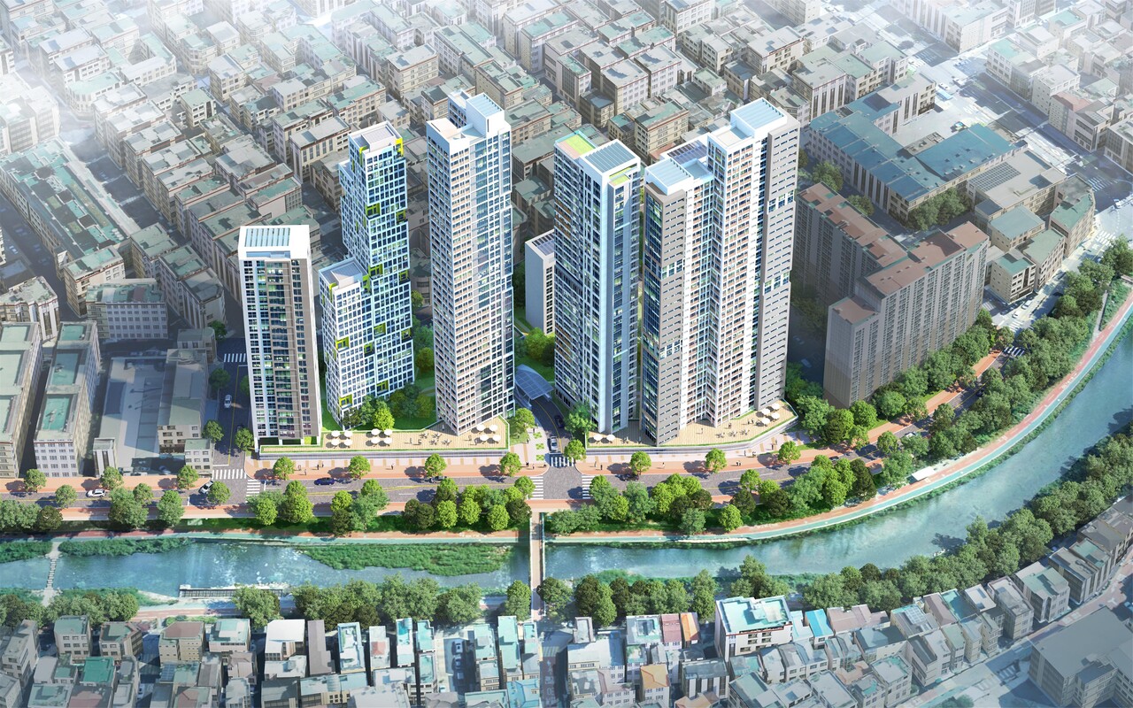 창2동 주민센터 인근 도심공공주택 복합사업 조감도 [자료=국토부]