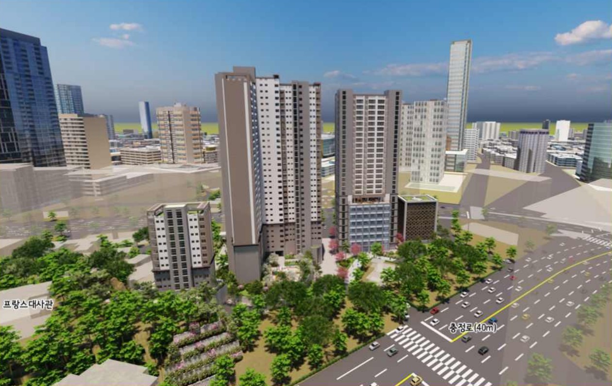 서울 서대문구 충정로1구역 공공재개발 [사진=서울시 제공]