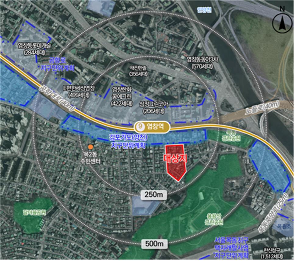 양천구 목동 523-45번지 일대 역세권활성화사업 [위치도=서울특별시청]