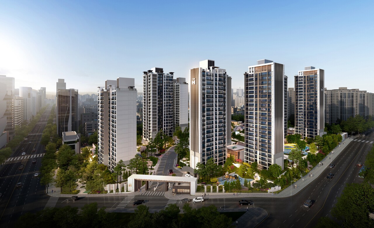 리뉴얼 신사업 ‘더 뉴 하우스(THE NEW HOUSE)’ 조감도 [사진=현대건설 제공]