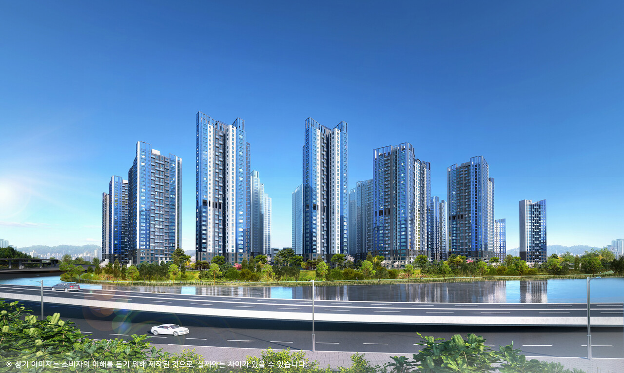 반포 래미안 트리니원 [사진=삼성물산 제공]