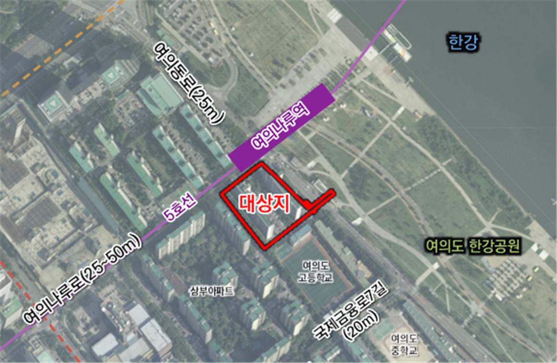 서울 영등포구 여의도 목화아파트 [위치도=서울시 제공]