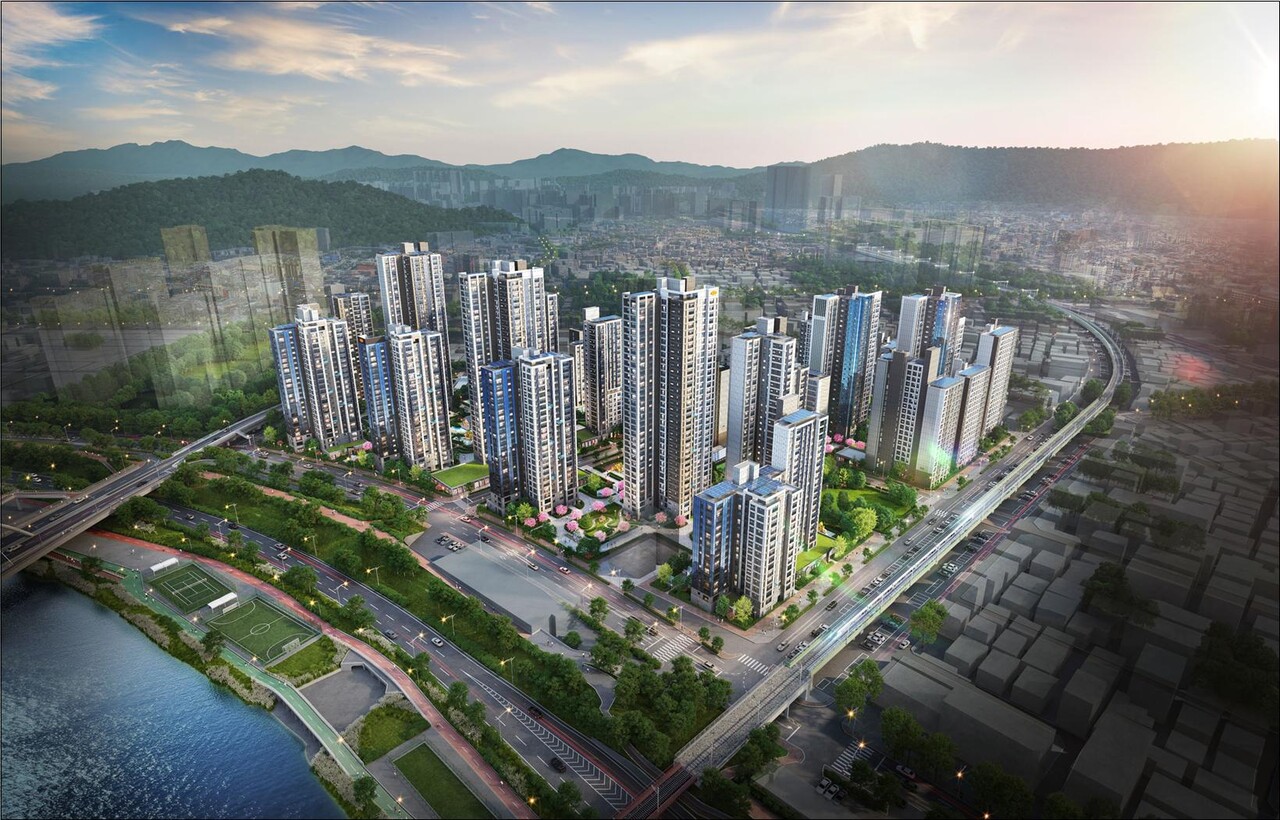 서울 중랑구 중화동 329-38번지 일대 [조감도=서울시 제공]