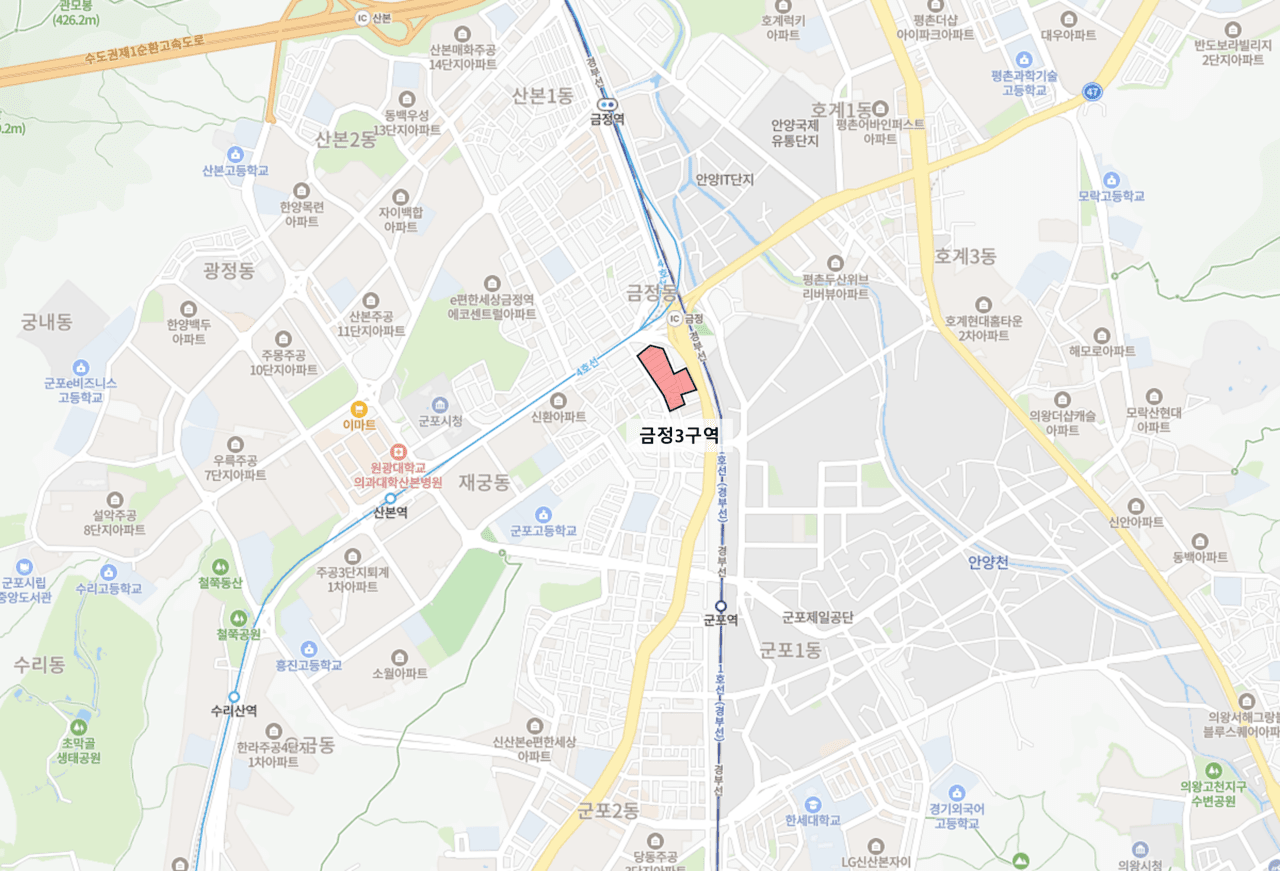 금정3구역, 시공자 수의계약 현설에 2개사 참석
