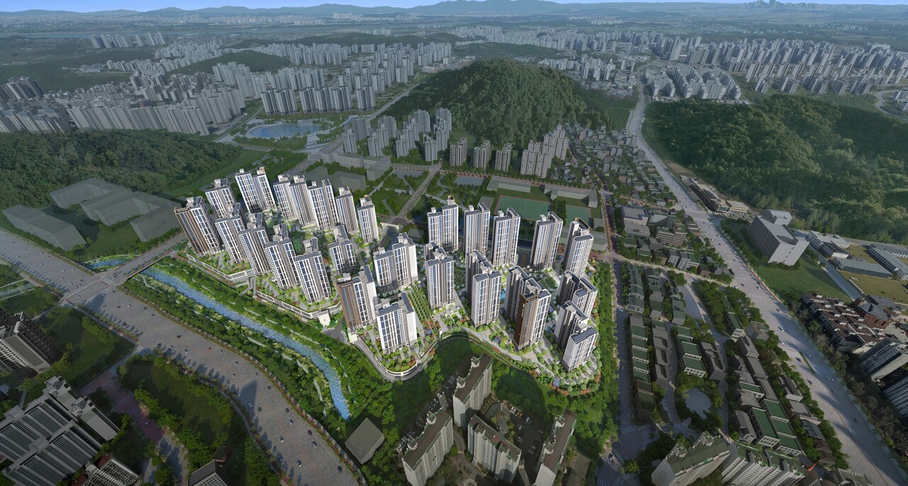 포스코이앤씨, 인천 검단신도시 첫 '더샵' 브랜드 '더샵 검단레이크파크' 2,857세대 본격 분양 개시